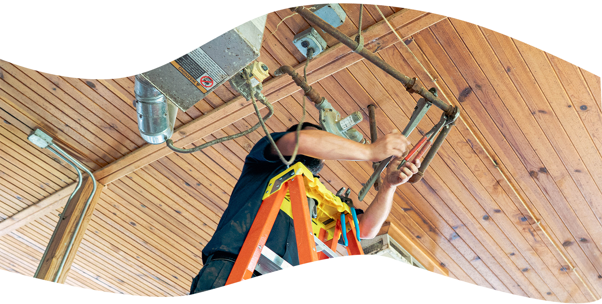 Bright Side Plumbing technician performing professional sewer line replacement in Kansas City