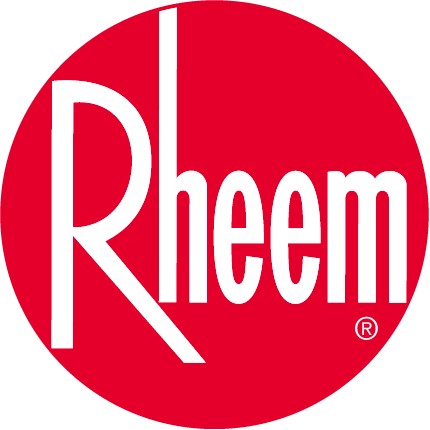 Rheem logo — water heater manufacturer