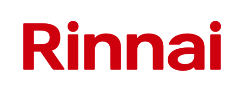 Rinnai logo — tankless water heater manufacturer