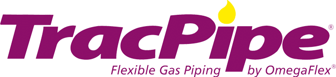 TracPipe logo — corrugated stainless steel gas tubing